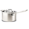 All-Clad 4-quart d5 Brushed Stainless Sauce Pan with lid