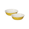 Emile Henry Set of Two Modern Classics Mini Pie Dishes in Leaves