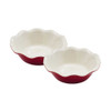Emile Henry Set of Two Modern Classics Mini Pie Dishes in Rouge