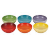 Le Creuset Set of 6 Pinch Bowls in Mixed Colors