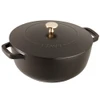 Staub Cast Iron Essential French Oven in Matte Black