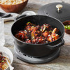 Staub Cast Iron Essential French Oven in Matte Black