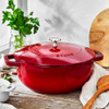 Staub Cast Iron Essential French Oven in Cherry