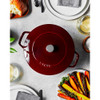 Staub Cast Iron Essential French Oven in Grenadine