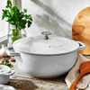 Staub Cast Iron Essential French Oven in White