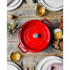 Staub Cast Iron Round Cocotte in Cherry