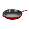 Staub Cast Iron Fry Pan in Cherry