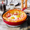 Staub Cast Iron Fry Pan in Cherry