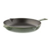 Staub Cast Iron Fry Pan in Basil