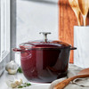 Staub Cast Iron Petite French Oven in Grenadine