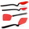 Dreamfarm 4-Piece Supoon and Chopula Set in Red