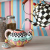 MacKenzie-Childs Courtly Check 2-Quart Tea Kettle