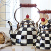 MacKenzie-Childs Courtly Check 3-Quart Tea Kettle