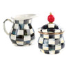 MacKenzie-Childs Courtly Check Lidded Sugar Bowl
