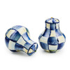 MacKenzie-Childs Royal Check Salt and Pepper Shakers