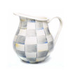 MacKenzie-Childs Sterling Check Pitcher