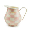 MacKenzie-Childs Rosy Check Pitcher