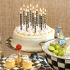 MacKenzie-Childs Courtly Check Small Pedestal Platter