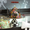 MacKenzie-Childs Courtly Check Large Pedestal Platter