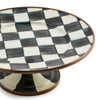 MacKenzie-Childs Courtly Check Mini Pedestal Platter