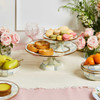 MacKenzie-Childs Sterling Check Mini Pedestal Platter