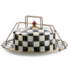 MacKenzie-Childs Courtly Check Cake Carrier