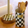 MacKenzie-Childs Courtly Check Utensil Holder