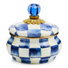MacKenzie-Childs Royal Check Squashed Pot