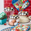 MacKenzie-Childs Courtly Check Large Kitchen Canister