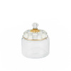 MacKenzie-Childs Sterling Check Small Kitchen Canister