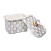MacKenzie-Childs Sterling Check Recipe Box