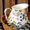 MacKenzie-Childs White Flower Market Pitcher