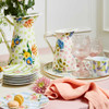 MacKenzie-Childs Pink Wildflowers Medium Practical Pitcher