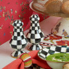 MacKenzie-Childs Courtly Check Large Salt and Pepper Shakers