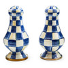 MacKenzie-Childs Royal Check Large Salt and Pepper Shakers