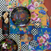 MacKenzie-Childs Courtly Check Teapot Salt and Pepper Set