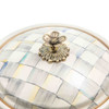 MacKenzie-Childs Sterling Check Medium Casserbole