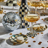 MacKenzie-Childs Courtly Check Set of Four Appetizer Plates