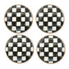 MacKenzie-Childs Courtly Check Set of Four Appetizer Plates