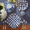MacKenzie-Childs Royal Check Salad/Dessert Plate