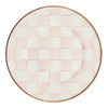 MacKenzie-Childs Rosy Check Salad/Dessert Plate