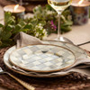 MacKenzie-Childs Sterling Check Dinner Plate