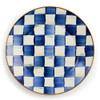 MacKenzie-Childs Royal Check Dinner Plate