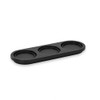 FinaMill Stackable Storage Trio in Black