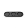 FinaMill Stackable Storage Trio in Black