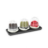 FinaMill Stackable Storage Trio in Slate