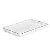 Made In Rectangular Baking Slab With Navy Rim