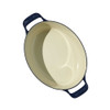 Made In Enameled Cast Iron Oval Dutch Oven in Harbour Blue