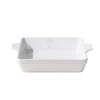 Made In Square Baking Dish With White Rim
