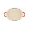 Le Creuset Cast Iron Signature Oval Baker in Cerise